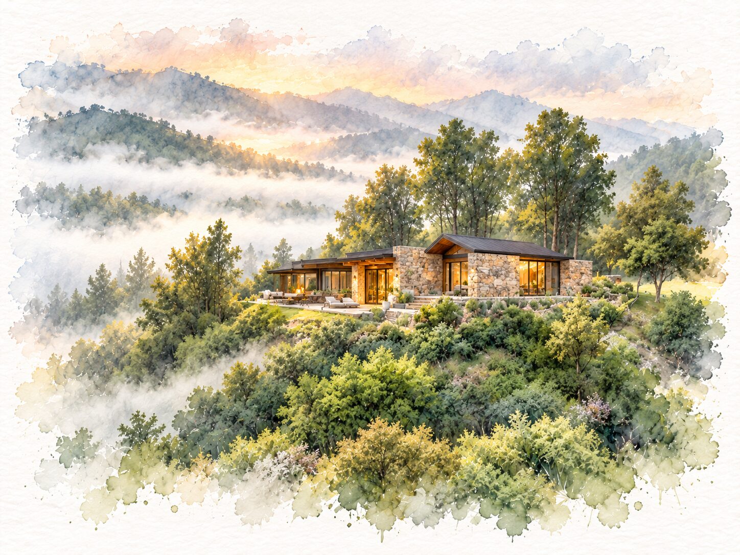 The House · Above the Morning Mist